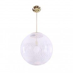 Brass pendant ceiling fixture